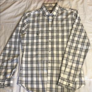 Express Men Long Sleeve Platted Shirt